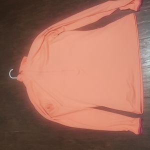 Light orange Nike workout longsleeve